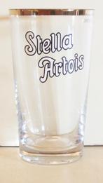 Stella Artois Boerkes Glazen 33cl / Gouden Rand / Jaren 60, Verzamelen, Ophalen of Verzenden, Zo goed als nieuw, Bierglas