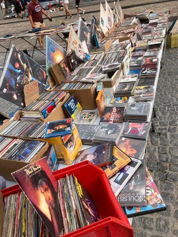 Rommelmarkt Geraardsbergen 15 september/Lp’s/Singels/cd,s / 