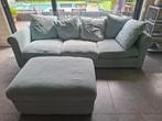 Ikea Gronlid zetel met poef, Huis en Inrichting, Zetels | Zetels, Ophalen, Gebruikt, Driepersoons, 75 tot 100 cm