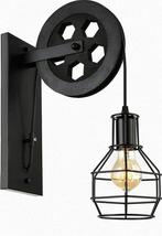 Lamp Industrieel | Wandlamp | Muurlamp | Wandverlichting met, Huis en Inrichting, Nieuw, Metaal, Ophalen of Verzenden