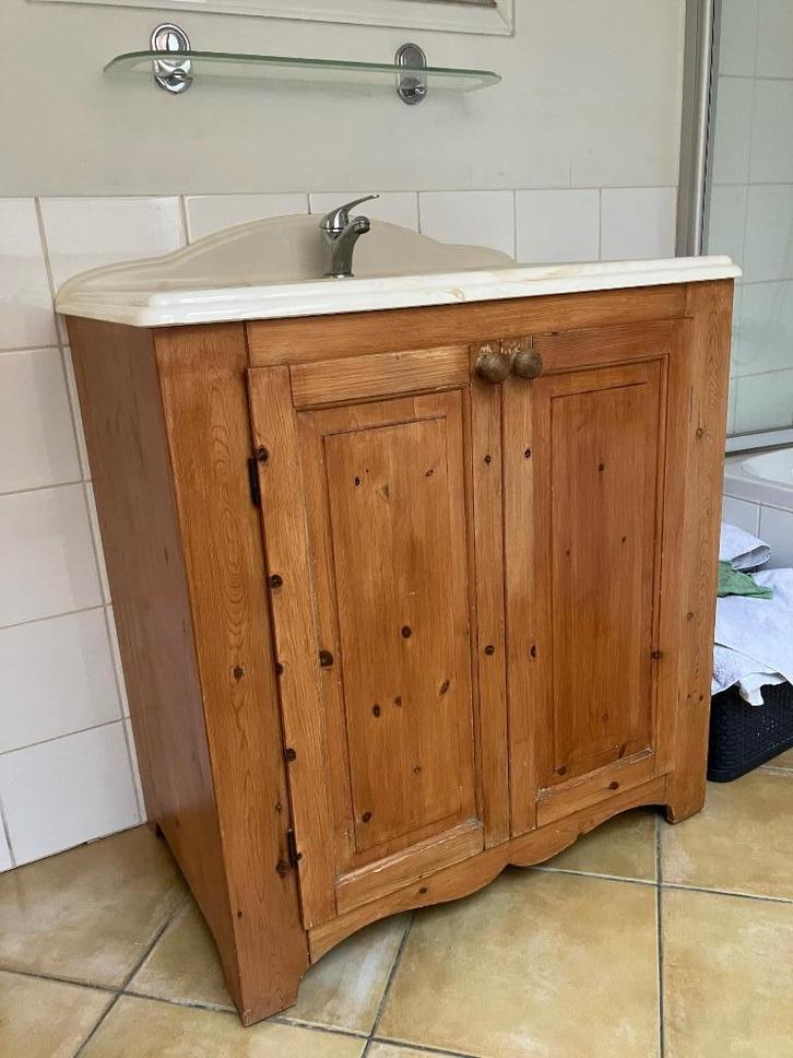 Superleuk badkamermeubel IKEA jaren 90 vintage, Huis en Inrichting, Badkamer | Badkamermeubels, Zo goed als nieuw, Wastafelkast