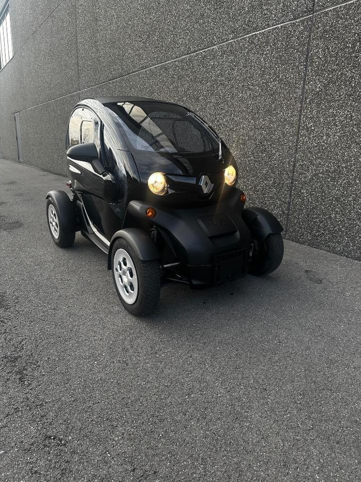 Twizy 45, Auto's, Renault, Particulier, Twizy, Elektrisch, Euro 6, Stadsauto, 2 deurs, Automaat, Zwart, Zwart, Kunstmatig leder