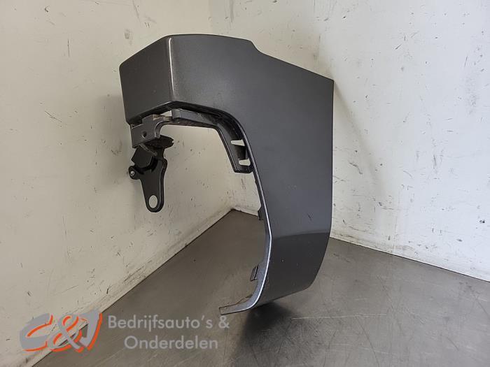 Bumperhoek rechts-achter van een Peugeot Partner (XXXXXXX), Auto-onderdelen, Carrosserie, Bumper, Peugeot, Gebruikt, 3 maanden garantie