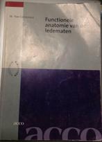 STUDIEBOEK - Functionele Anatomie van de ledematen, Boeken, Gelezen, Ophalen of Verzenden, Hoger Onderwijs, Prof. Marc Van Leemputte