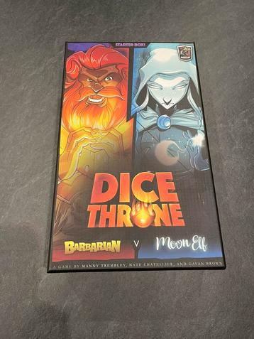 Dice Throne | Barbarian VS Moon Elf (Anglais) | Comme Neuf disponible aux enchères