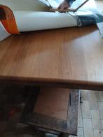Grande table en chêne massif  ️ 6 tabourets chêne massif, Enlèvement