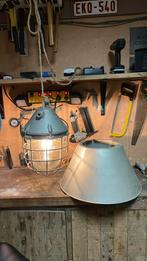 Kooilamp, Bully lamp, industriële lamp, Gebruikt, Ophalen, Industriëel, Glas