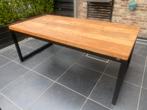 Robuuste eettafel 6 personen, Huis en Inrichting, Tafels | Eettafels, Ophalen, Zo goed als nieuw