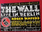 The Wall - Zeer zeldzame poster! - ROGER WATERS - 1990, Deurposter of groter, Rechthoekig Liggend, Ophalen of Verzenden, Zo goed als nieuw