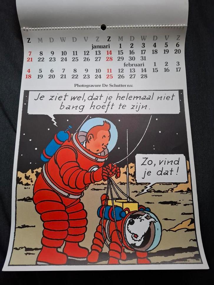 💥1979 Grote KUIFJES KALENDER💥, Verzamelen, Complete verzamelingen en Collecties, Ophalen of Verzenden