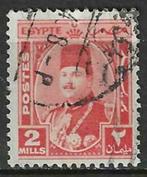 Egypte 1944/1946 - Yvert 224 - Koning Farouk (ST), Timbres & Monnaies, Timbres | Afrique, Égypte, Affranchi, Envoi
