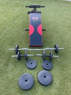 Halterset, Sport en Fitness, Fitnessmaterialen, Ophalen, Zo goed als nieuw, Halterset