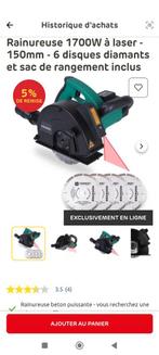 Vonroc groefmachine, Ophalen, Zo goed als nieuw