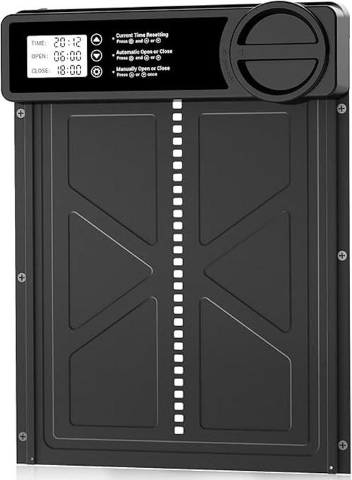Automatische kippenhok deur | met timer | Nieuw, Dieren en Toebehoren, Pluimvee | Toebehoren, Nieuw, Kippenhok of Kippenren, Verzenden
