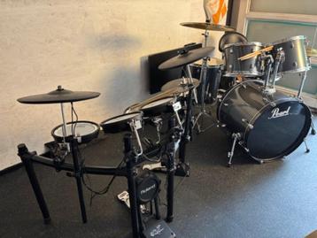 Roland TD11 & pearl akoestische drum, Musique & Instruments, Enlèvement, Comme neuf, Roland