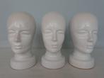 3 vintage keramieken hoofden (West-Germany), Antiek en Kunst, Ophalen of Verzenden