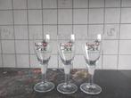 3 verres différents de fou de Bruges, Collections, Comme neuf, Enlèvement ou Envoi, Verre à bière