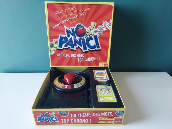 No Panic bordspel, Hobby en Vrije tijd, Gezelschapsspellen | Bordspellen, Gebruikt, Een of twee spelers, Drie of vier spelers