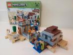 lego minecraft 21121 woestijnuitkijkpost, Ophalen of Verzenden, Gebruikt, Complete set, Lego