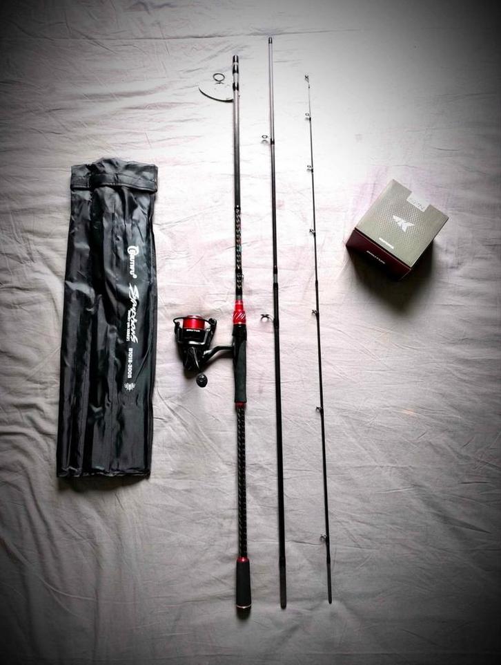 Hengel Symphons 300 cm - 10/45 gr (zonder haspel), Watersport en Boten, Hengelsport | Roofvissen, Nieuw, Werphengel, Ophalen of Verzenden