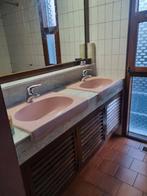 Vintage badkamer, Huis en Inrichting, Badkamer | Badkamermeubels, Gebruikt, Wastafelkast, Ophalen