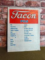 Carton publicitaire facon pils, Collections, Marques de bière, Enlèvement ou Envoi