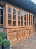 Buffet/vitrine en teck LIVRAISON GRATUITE, Teck, 200 cm ou plus, Comme neuf, Enlèvement