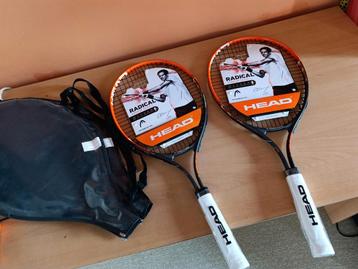 2 x Head Tennisracket Junior series beschikbaar voor biedingen