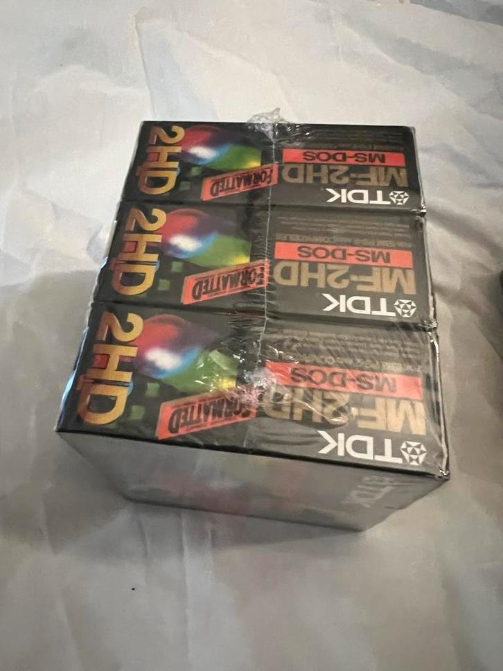 Nieuw verpakte diskettes, Computers en Software, Beschrijfbare discs, Nieuw, Overige typen, Ophalen