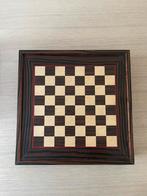 Houten schaakbord met houtstukken (nieuw), Hobby en Vrije tijd, Gezelschapsspellen | Bordspellen, Een of twee spelers, Ophalen