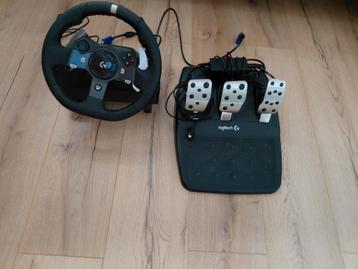 Logitech g920 voor pc en xbox met alle kabels nodig., Enlèvement ou Envoi, Comme neuf