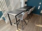 Table haute et tabourets PERFECTA, Huis en Inrichting, Ophalen, Zo goed als nieuw