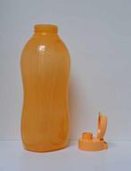 Tupperware™ Waterfles « Fles EcoPlus » 2 liter - oranje, Huis en Inrichting, Keuken | Tupperware, Verzenden, Nieuw, Oranje, Bak of Kom