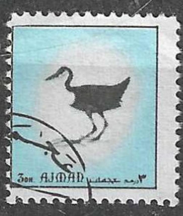 Ajman 1972 - Stampworld 1612 - Vogels (ST), Postzegels en Munten, Postzegels | Azië, Gestempeld, Verzenden