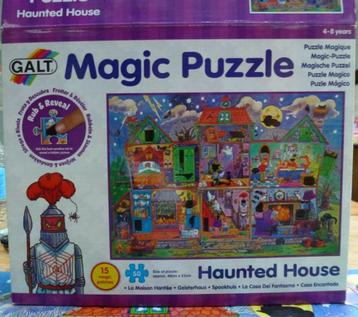 Magic Puzzle Haunted House 4 - 8 jaar 50 grote stukken