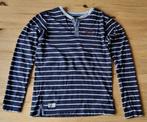 long sleeve 146/152 blauw gestreept, Kinderen en Baby's, Kinderkleding | Maat 146, Gebruikt, C&A, Ophalen of Verzenden, Shirt of Longsleeve