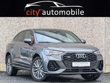 Audi Q3 SPORTBACK 35 TDI QUATTRO S-TRONIC S-LINE, Autos, Audi, Argent ou Gris, Achat, 110 kW, Noir