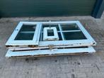 5 kunstof draai/kiep raamkozijnen dubbelglas, Doe-het-zelf en Bouw, Ophalen, Zo goed als nieuw