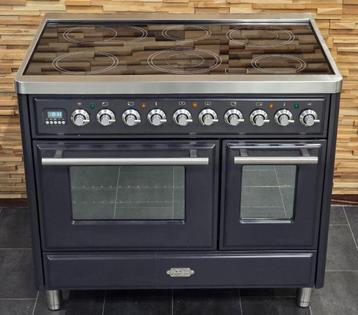 🔥Luxe Fornuis Boretti Majestic 100 cm antraciet keramische beschikbaar voor biedingen