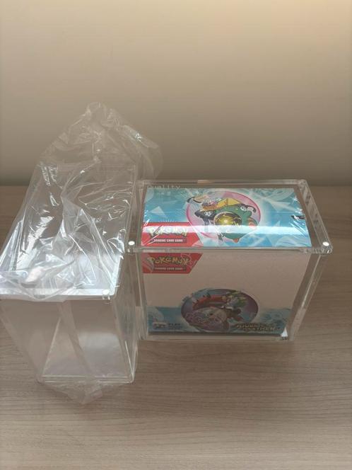 Acryl Display Case 8MM  Pokémon Boosterbox BB Premium, Hobby en Vrije tijd, Verzamelkaartspellen | Pokémon, Booster, Ophalen of Verzenden