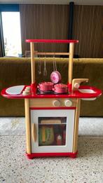 Speelgoed keukentje, Kinderen en Baby's, Speelgoed | Speelkeukens, Ophalen, Zo goed als nieuw, Hout, Speelkeuken