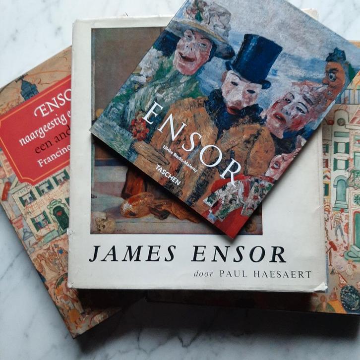 James Ensor : pakket 3 boeken, Boeken, Kunst en Cultuur | Beeldend, Ophalen of Verzenden
