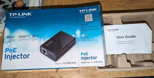 TP-Link PoE-150S Gigabit PoE injector, Computers en Software, Netwerk switches, Nieuw, Ophalen of Verzenden