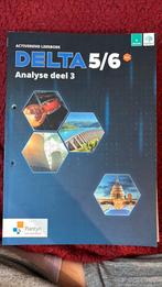 Delta 5/6 Analyse deel 3, Boeken, ASO, Wiskunde A, Diverse auteurs, Ophalen of Verzenden
