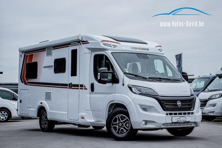Weinsberg CaraCompact 600 MF Pepper Edition / LEVELSYSTEEM, Caravans en Kamperen, Mobilhomes, Bedrijf, tot en met 2, Half-integraal