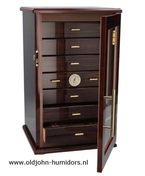 H183 ADORINI  HUMIDOR CHIANTI GRANDE DELUXE  300 SIGAREN, Verzamelen, Rookartikelen, Aanstekers en Luciferdoosjes, Nieuw, Tabaksdoos of Verpakking