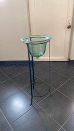 Staander met glazen pot, Tuin en Terras, Ophalen, Tuin, Gebruikt, Rond
