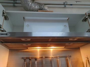 Zanussi dampkap 90 cm, Ophalen, Gebruikt, Inbouw