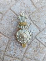 Yorkshire hussars Cap badge wo1 14-18, Ophalen of Verzenden