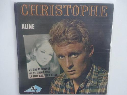 Christophe(EP)-Aline/JeT'ai Retrouvée/Je Ne T'aime Plus/La F, Cd's en Dvd's, Vinyl Singles, EP, Ophalen of Verzenden